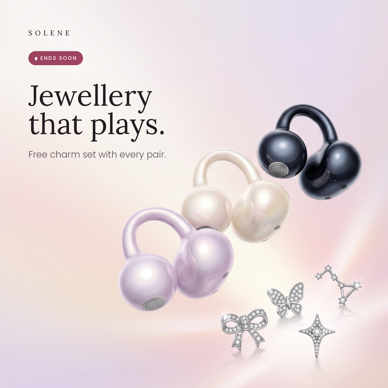 Wireless Earbuds, Reimagined as Jewelry